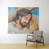 Christelijk geloof Jezus Christus Wandkleed (In Situ (horizontaal))