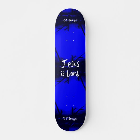Christelijk geloof Jezus is Lord Skateboard (Voorkant)