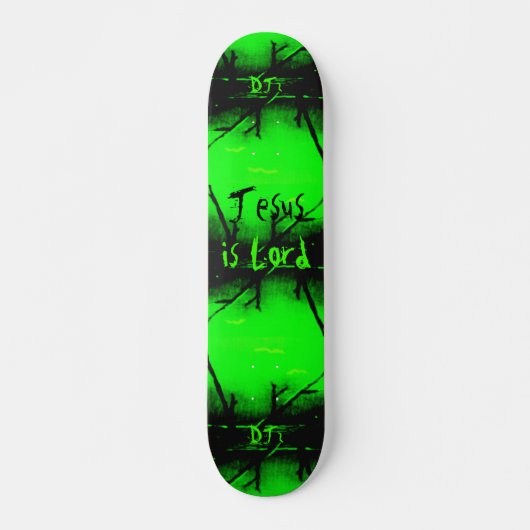 Christelijk geloof Jezus is Lord Skateboard (Voorkant)