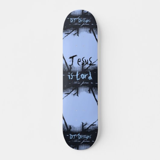 Christelijk geloof Jezus is Lord Skateboard (Voorkant)