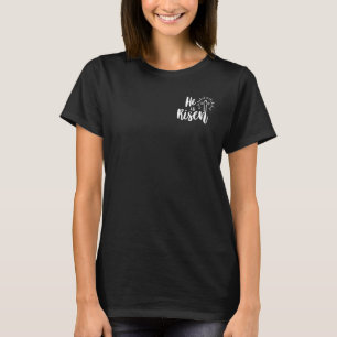 Christelijk Geloof Jezus Religie is God Hij is Opg T-shirt