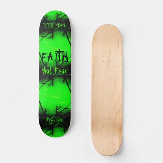 Christelijk geloof Jezus Skateboard (Voorkant)