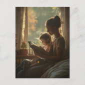 Christelijk geloof | Mam en Kind Briefkaart (Voorkant)