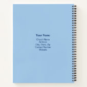 Christelijk Geloof Opstaan en Glans Bijbel Verse B Notitieboek (Achterkant)