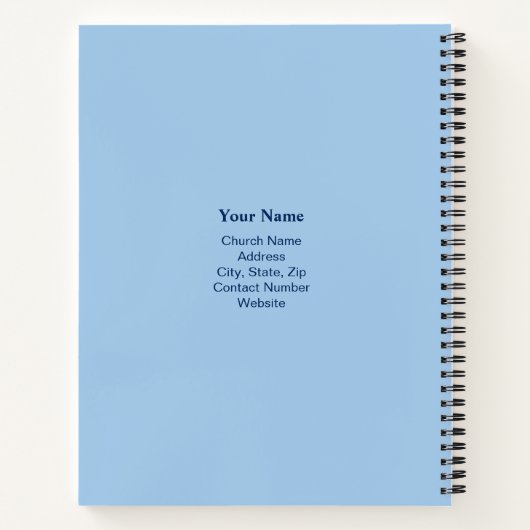 Christelijk Geloof Opstaan en Glans Bijbel Verse B Notitieboek (Achterkant)