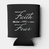 Christelijk geloof over angst blikjeskoeler (Achterkant)