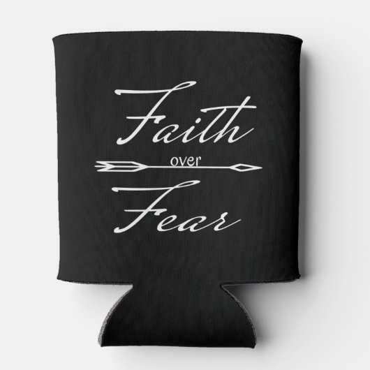 Christelijk geloof over angst blikjeskoeler (Achterkant)