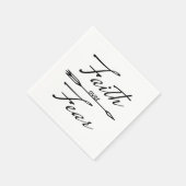 Christelijk geloof over angst servet (Hoek)