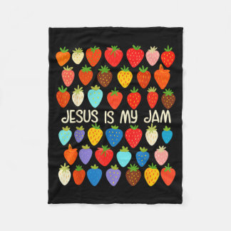 Christelijk Geloof Religieuze Aardbei Jezus Dat Is Fleece Deken
