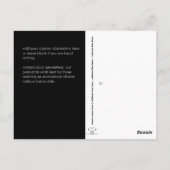 Christelijk geloof | Schoonheid van Ashes Briefkaart (Achterkant)