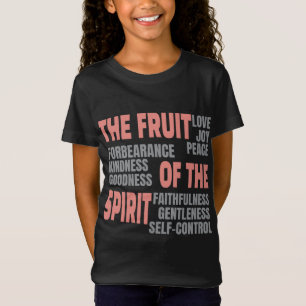 Christelijk Geloof Vrucht van de Geestenbijbel Sch T-shirt