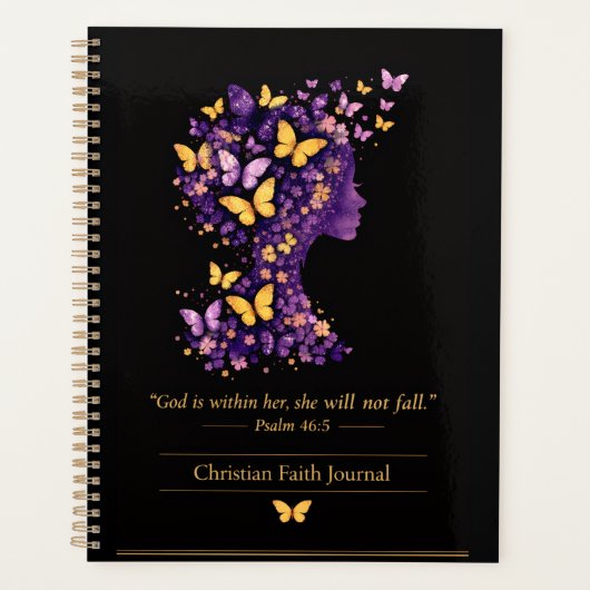 Christelijk Geloofsblad – Psalm 46:5 Planner (Voorkant)