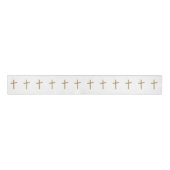 Christelijk gepatenteerd palmkruislint grosgrain lint (Voorkant)
