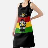 Christelijk gepersonaliseerd | BLACK LIVES MATTER Schort (Insitu)