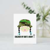 Christelijk geschenk van het Gods Army Briefkaart (Staand voorkant)