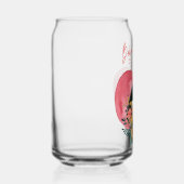 Christelijk geschenkglas met bemoedigende Bijbelte Blikvorm Glas (Links)