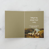 Christelijk Get Well Soon Heer is mijn Herder Feestdagen Kaart (Binnen)