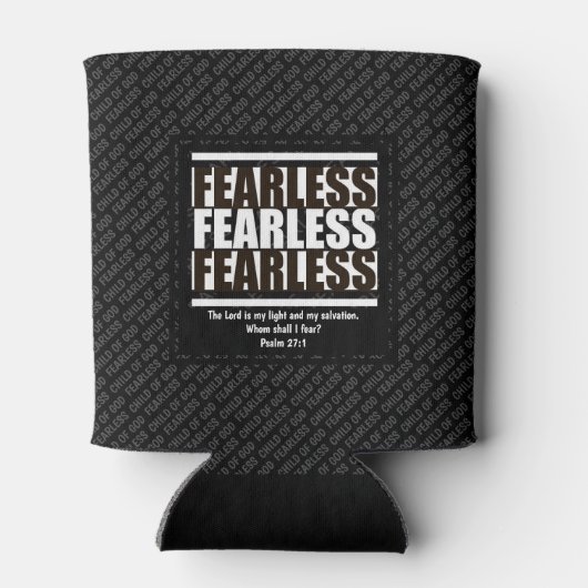 Christelijk GEVOELIG KIND VAN GOD Blikjeskoeler (Achterkant)