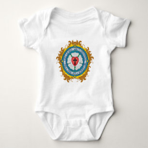 Christelijk Gift Luther Roos Jesus Cross God Angel Romper