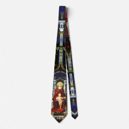 Christelijk Gift Stropdas, Jezus en Mary. Stropdas