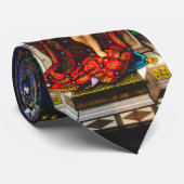 Christelijk Gift Stropdas, Jezus en Mary. Stropdas (Opgerold)