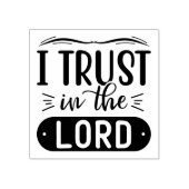 Christelijk godsdienstige citaat dat ik in de Heer Rubberstempel (Afrduk)