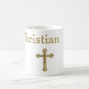 Christelijk Gold Cross Magische Mok