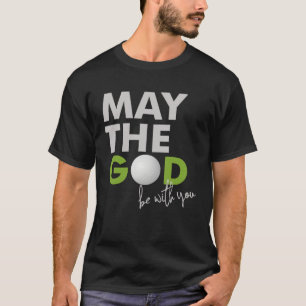 Christelijk Golf Vaderdag Golfer Bal Humor voor T-shirt