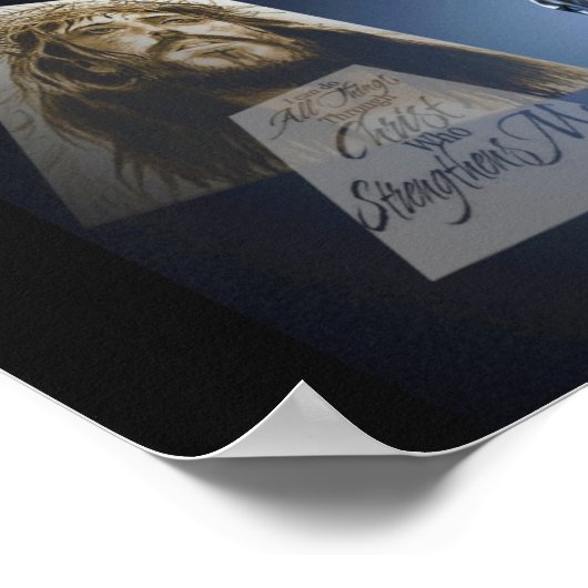 Christelijk grafisch ontwerp poster (Hoek)