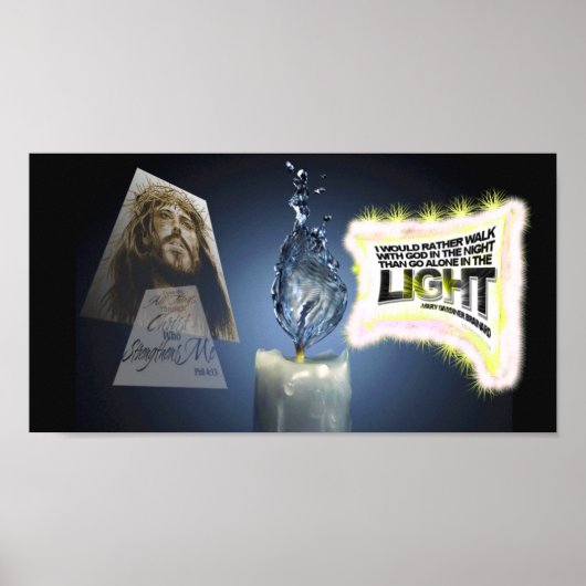 Christelijk grafisch ontwerp poster (Voorkant)