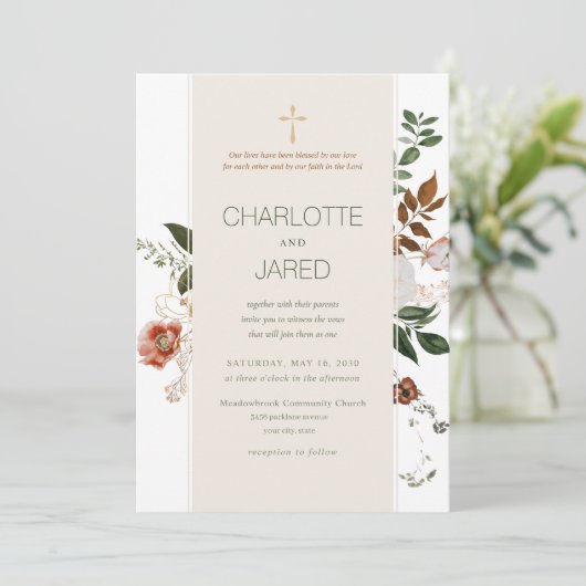 Christelijk groen en bruinkoolzaad kaart (Staand voorkant)