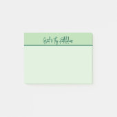 Christelijk groot is Uw trouw Notitieblok Post-it® Notes (Voorkant)