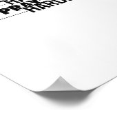 Christelijk, hard werken, zo hard spelen, hard bid poster (Hoek)