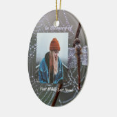 Christelijk Herinneringssouvenir Libelle Dauwdrupp Keramisch Ornament (Links)