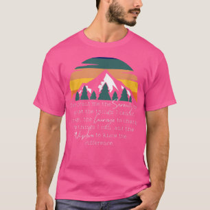 Christelijk herstel Prayer God schenk me de sereni T-shirt