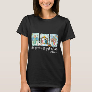 Christelijk Het Grootste Geschenk Voor Alle Kerst  T-shirt
