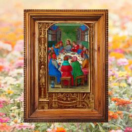 Christelijk Het Laatste Avondmaal Jezus Eucharisti Poster