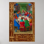 Christelijk Het Laatste Avondmaal Jezus Eucharisti Poster (Voorkant)