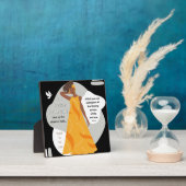 Christelijk het schild van geloof in te nemen fotoplaat (Insitu)