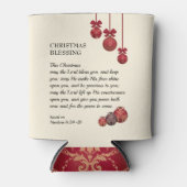 Christelijk HET WOORD VOOR JULLIE kerstmis Blikjeskoeler (Voorkant)