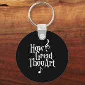 Christelijk hoe groot zijt gij sleutelhanger (Voorkant)