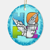 Christelijk Hope Dove Ornament (Links)