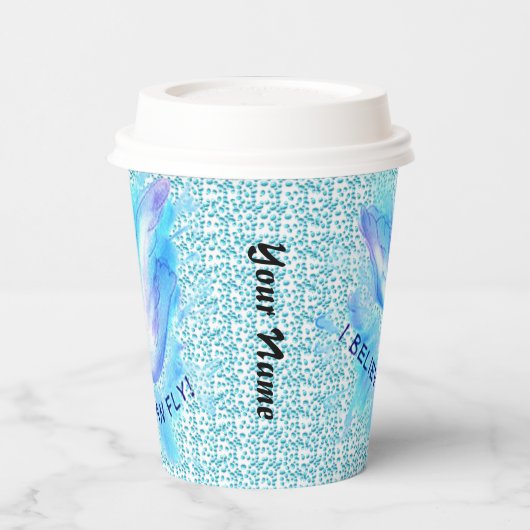 Christelijk I Can Fly Dove paper cup Papieren Bekers (Links)