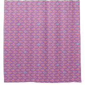 Christelijk Ichthys Jesus Fish Symbol Pattern Douchegordijn (Voorkant)