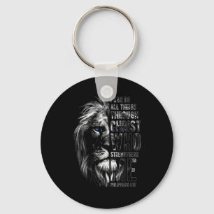 Christelijk Ik Kan Alle Dingen Doen Door Christus Sleutelhanger