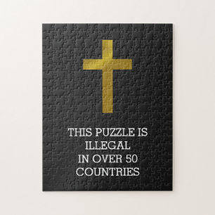 Christelijk - illegaal in meer dan 50 landen legpuzzel