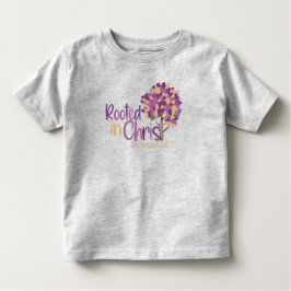 Christelijk in Christus Colossians 2:7 Naam toevoe Kinder Shirts