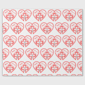 Christelijk Inpakpapier 'Jesus Loves You' (Vlak)