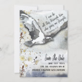 Christelijk Inspirerend Afstuderen sparen de Datum Save The Date (Voorkant)