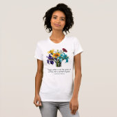 Christelijk Inspirerend Bloemend Moeder T-Shirt (Voorkant volledig)